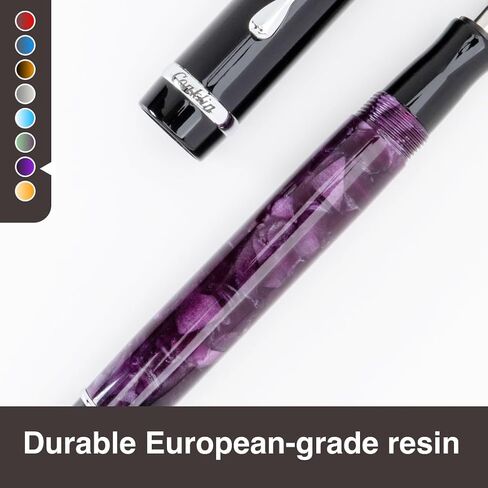 قلم حبر Conklin Duragraph (Purple Nights) - Omniflex Nib - قلم فاخر لليوميات والتوقيعات والهدايا التي لا تنسى في أي مناسبة in Saudi Arabia