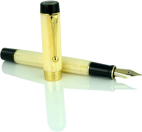 Jinhao Century Series 100 Fountain Pen, Dark Blue Marble, 18KGP Fine Nib With Ink Converter, Arrow Clip, Gift Box in Saudi Arabia