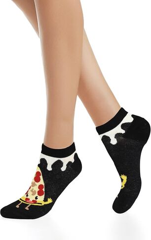Benefeet Sox Womens Girls Cute Ankle Socks Novelty Funny Low Cut Socks Funky Designed Summer Short Socks Christmas Gifts in Saudi Arabia
