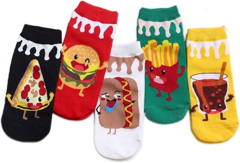 Benefeet Sox Womens Girls Cute Ankle Socks Novelty Funny Low Cut Socks Funky Designed Summer Short Socks Christmas Gifts in Saudi Arabia