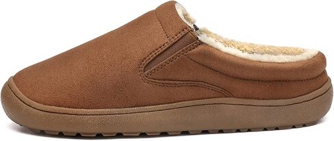 Mens Winter Foam Cozy House Slippers Microsuede Slip on Indoor Outdoor Warm Slippers in Saudi Arabia