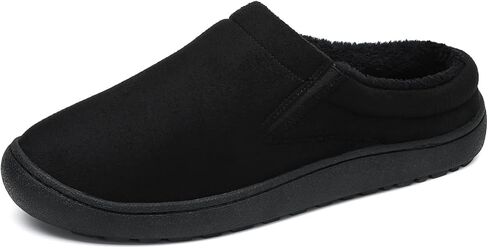 Mens Winter Foam Cozy House Slippers Microsuede Slip on Indoor Outdoor Warm Slippers in Saudi Arabia