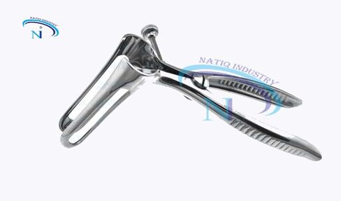 منظار Natiqind Sims المستقيم مقاس 6 بوصات مع مجموعة شفرات لولبية بطول 89 مم × عرض 16 مم عند فتح مطلي بالكروم in Kuwait