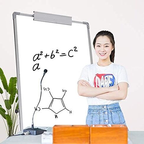 سبورة بيضاء مغناطيسية بحامل ثلاثي القوائم للمسح الجاف، لوحة قلابة للمسح الجاف مقاس 24 بوصة × 36 بوصة، حامل قابل لضبط الارتفاع،... in Kuwait