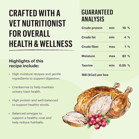 The Honest Kitchen Grain Free Minced Chicken in Bone Broth Gravy Wet Cat Food, 2.8 oz x12 in Saudi Arabia