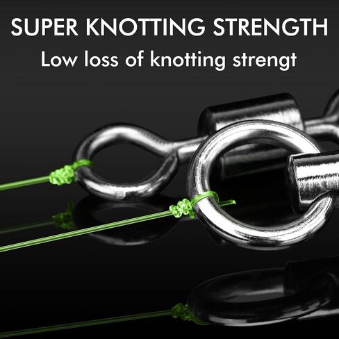 TRUSCEND Monofilament Fishing Line, Superior Nylon Low Memory Fishing Line, Excellent Casting, Exceptional Strength and Abrasion Resistance Mono Line, Good Sensitivity Fishing Wire, 14lb/0.28mm/547yds in Kuwait