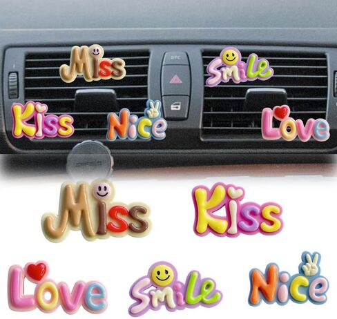 10 pcs Car Air Vent Clip Freshener,Peach Air-Outlet Fragrance Packet,Automotive Vent Clip Refills With Aromatherapy,Personalized Car Gift for Women,Men, in Kuwait