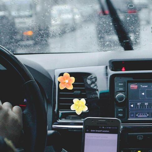 10 pcs Car Air Vent Clip Freshener,Peach Air-Outlet Fragrance Packet,Automotive Vent Clip Refills With Aromatherapy,Personalized Car Gift for Women,Men, in Kuwait