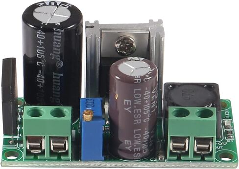 AITRIP 10PCS AC/DC to DC Step Down Buck Converter AC 5-30V DC 5-48V 24V 36V 48V to DC 2.5-35V 12V Voltage Regulator Board 2A Adjustable Volt Power Supply Module in Saudi Arabia