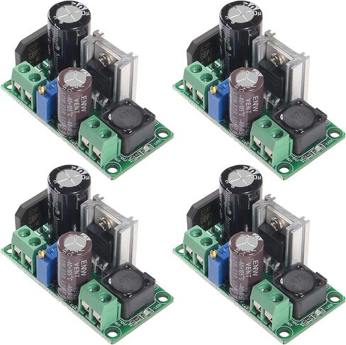 AITRIP 10PCS AC/DC to DC Step Down Buck Converter AC 5-30V DC 5-48V 24V 36V 48V to DC 2.5-35V 12V Voltage Regulator Board 2A Adjustable Volt Power Supply Module in Saudi Arabia