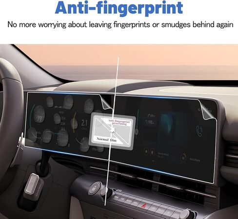SHAOHAO for 2025 2026 Hyundai Venue Screen Protector Fit for 2020 2021 2022 2023 2024 2025 2026 Hyundai Venue Accessories (SE، SEL) غطاء شاشة مقاوم للخدش وبصمات الأصابع مقاس 8 بوصات in Saudi Arabia