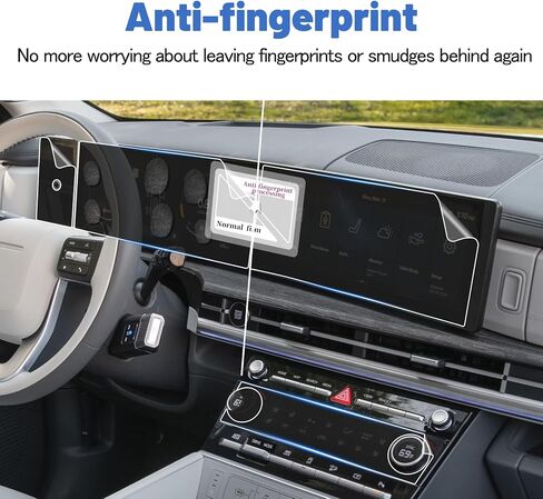 SHAOHAO for 2025 2026 Hyundai Venue Screen Protector Fit for 2020 2021 2022 2023 2024 2025 2026 Hyundai Venue Accessories (SE، SEL) غطاء شاشة مقاوم للخدش وبصمات الأصابع مقاس 8 بوصات in Saudi Arabia