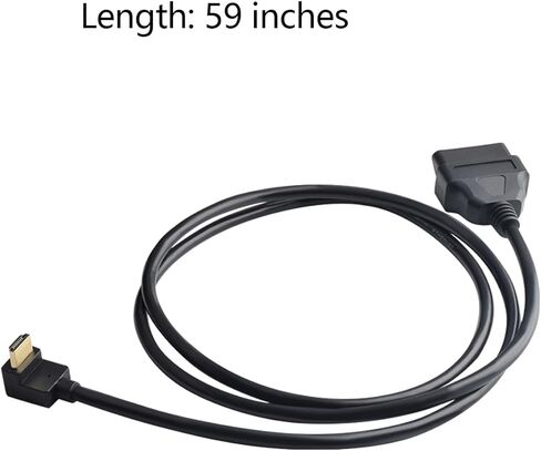 كابل Sct X4 obd2، كابل obdii متوافق مع الماسح الضوئي موالف xcalibrator X4، استبدل 7011U-08، الطول 59 بوصة in Kuwait