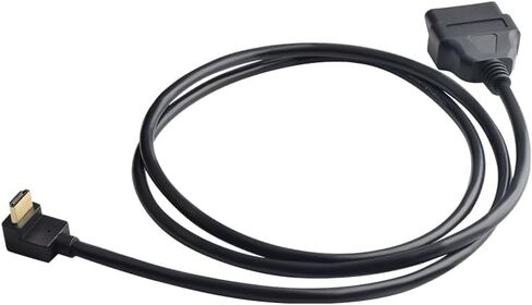 كابل Sct X4 obd2، كابل obdii متوافق مع الماسح الضوئي موالف xcalibrator X4، استبدل 7011U-08، الطول 59 بوصة in Kuwait