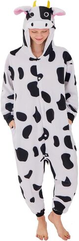 NEWCOSPLAY Animal Onesie Adult Pajamas Plush One Piece Cosplay Costume in Saudi Arabia