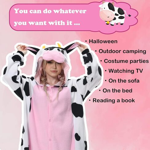 NEWCOSPLAY Animal Onesie Adult Pajamas Plush One Piece Cosplay Costume in Saudi Arabia