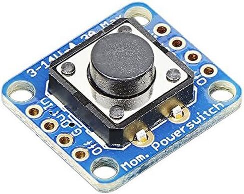 Adafruit Industries LLC PUSH-BUTTON SWITCH BREAKOUT 1400 Accessories in Saudi Arabia