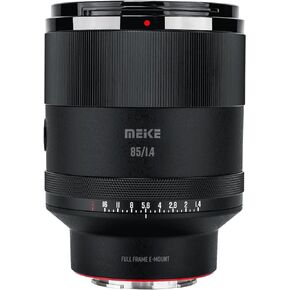 Meike 85mm F1.4 Auto Focus Full Frame STM Stepping Motor Portrait Lens Compatible with Sony E Mount Cameras A7 A7R A74 A7R4 A7III A7RII A7RIII A7SIII A9