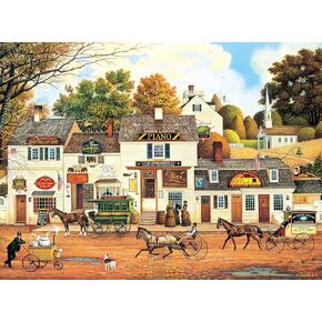 Buffalo Games - Charles Wysocki - Olde Cape Cod - 1000 Piece Jigsaw Puzzle for Adults Challenging Puzzle Perfect for Game Nights
