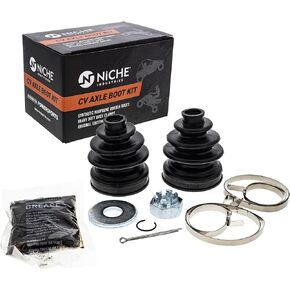 NICHE Front CV Axle Boot Kit For Kawasaki 49006-1343 49006-1342 Prairie 300 4x4 ATV