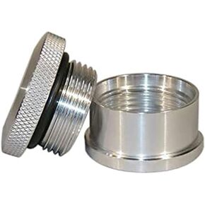 Meziere PN6550 1.75" Aluminum Cap and Bung Assembly