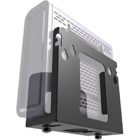 Cable Box Mount and Adjustable Wall Mount for Small and Narrow Device Such as Streaming Media Devices DVD Players or Other Boxes Fitting The Size