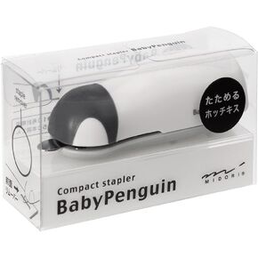 Midori Compact Stapler, Baby Penguin (49857006)