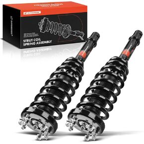 A-Premium Front Pair (2) Complete Strut & Coil Spring Assembly Compatible with Acura TL 2004 2005 2006 2007 2008 V6 3.2L V6 3.5L, Driver and Passenger Side