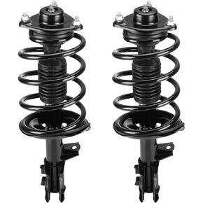 Front Strut Shock Assembly w/Coil Spring for Kia Forte Sedan Koup 2010-2013, Forte5 2012-2013, FWD Only, Replace 172720 172721, Left & Right, 2PCS