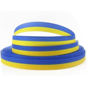 Yellow Blue Ribbon 9mm/25mm 5 Yards,Blue and Yellow Ribbons,Ukrainian Flag Color Ribbon DIY Handmade Ribbon Rolls,Suitable for Making Some Handmade Crafts (9mm) Fabric Ribbons