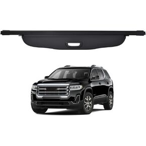Compatible with GMC Acadia 2023-2017 Rear Cargo Security Shade Cover Privacy Screen Retractable Storage Waterproof Cargo Cover Luggage Security Shield Shade 84449324