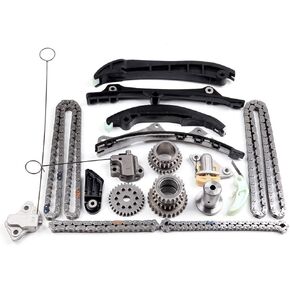 cciyu Timing Chain Kit fit for Chrysler 300 Grand for Cherokee Wrangler Challenger Charger for Durango Journey 200 3.6L 2011-2015