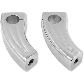 XKMT-Chromed Handlebar Risers Compatible With Kawasaki Vulcan 800 900 1500 1600 1700 2000 Classic 1'' [B00YWCSV8U]