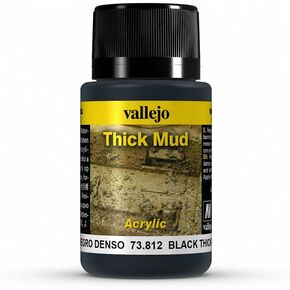 Vallejo Black Thick Mud Model Paint Kit