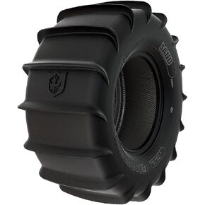 Pro Armor T301414SA Sand Rear UTV Tire 30x14 R14 4-Ply 16-Paddle for RZR Ranger Maverick, Black