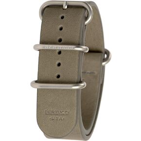 BERTUCCI B-196NL E-Type G-10 22mm سوار ساعة من جلد العجل الزيتوني in Kuwait