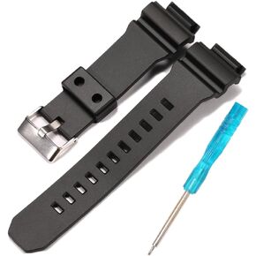 Resin Watch Band Compatible with Casio GD-X6900 GB-X6900 GDX6900 3420 3418 Men's Strap Sport Waterproof Rubber Replacement Bracelet