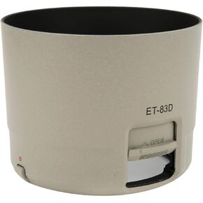 ET-83D Lens Hood, Plastic Lens Hood for Canon EF 100-400mm f/4.5-5.6L is II USM for Using in Backlight Photography to Avoid Glare and Reflecion