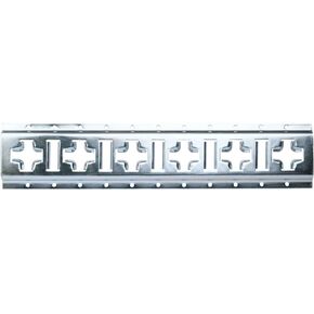Mytee Products Horizontal & Vertical Cross E-Track - 2 Feet - Black Powder Coated for Trailer Truck