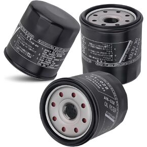 AHL 3pcs Oil Filter 69J-13440-04-00 69J-13440-03-00 Compatible with Yamaha Sport Boat AR190 AR195 AR240 AR250 SX190 SX195 SX240 SX250 212 222 242 252 275 SD/SE/SS/DX 2020-2023