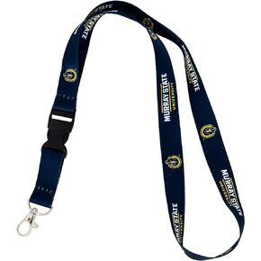 Desert Cactus Murray State University Lanyard Racers Car Keys ID Badge Holder Keychain Detachable Breakaway Snap Buckle (Blue)