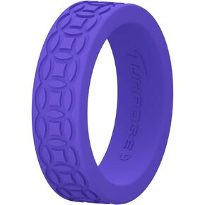 Silicone Wedding Ring for Women and Men Silicone Rubber Wedding Bands with Many Size and Colors