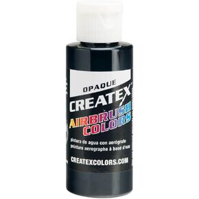 Createx Airbrush Colors opaque black 4 oz.