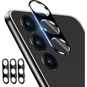 【3 Pack】 Camera Lens Protector for Samsung Galaxy S24, Tempered Glass Camera Protector Back Lens Cover, Ultra HD, 9H Hardness, Anti-Scratch, Case Friendly [No Affect on Night Shots]