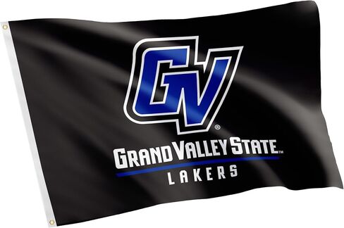 لافتات أعلام جامعة ولاية كاليفورنيا الكبرى بصبار الصحراء GVSU Lakers 100% بوليستر للاستخدام الداخلي والخارجي 3x5 (النمط 1a) in Saudi Arabia