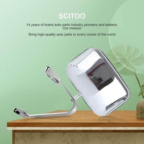 SCITOO Side Mirror fit for 1980-1996 For Ford Bronco 1984-90 For Ford Bronco II 1991-94 For Ford Explorer 1980-84 F100 Truck Replace Mirror Parts Manually Operated Driver or Passenger Side Mirror in Saudi Arabia