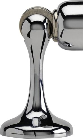 SOSS Zinc Magnetic Door Stop with Hidden Screw Mounts, White Exterior Finish, MDHBWH-HS, 7 x 1 inches in Saudi Arabia