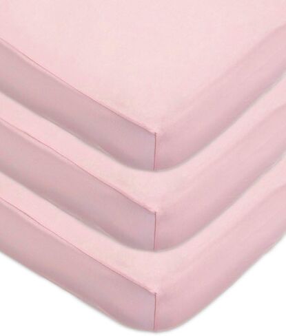 TL Care 3 Pack Fitted Crib Sheets 28" x 52", Soft Breathable Neutral 100% Cotton Jersey Sheet, Gray, for Boys and Girls, Fits Crib and Toddler Bed mattresses in Saudi Arabia