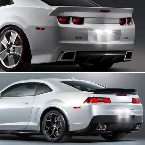 مجموعة مصابيح LED للوحة الترخيص الخفيفة متوافقة مع 2008-2016 Opel/Vauxhall Insignia Sports Tourerfor 2013-up Opel/Vauxhall Mokka 6000K مجموعة أضواء الترخيص الخلفية البيضاء من 2 in Kuwait