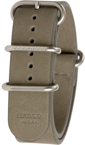 BERTUCCI B-196NL E-Type G-10 22mm سوار ساعة من جلد العجل الزيتوني in Kuwait